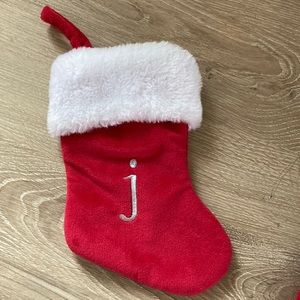 Christmas Stocking Gift Card Holders Letter J